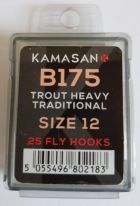 KAMASAN B175 FLY HOOKS HOOKS SIZE 12